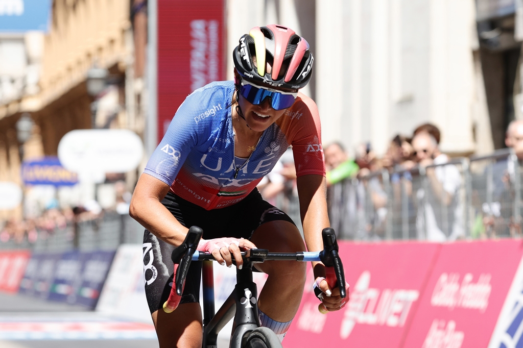 First podium at the Giro d’Italia for Erica Magnaldi 3rd in Chieti